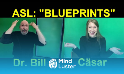 Blueprints ASL Vocabulary Expansion Series 60 Dr Bill Vicars with Cäsar Jacobson