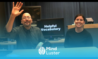 Helpful Vocabulary and Lesson 18 review ASLU curriculum American Sign Language ASL Katelyn