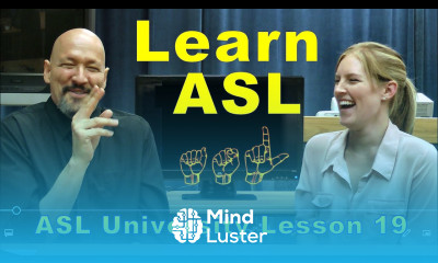 American Sign Language ASL Lesson 19 review Sarah www Lifeprint com Dr Bill Vicars