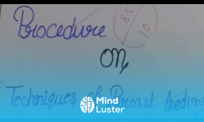 Procedure File Technique Of Breast Feeding how to make procedure file