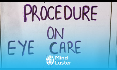 How To Make Procedure File Procedure On Eye Care