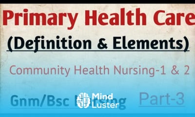 Primary Health Care Definition Elements Of Primary Health Care