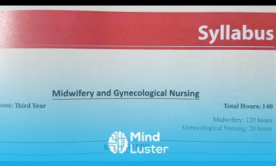 Syllabus Obstetrics And Gynecological Nursing Gnm 3rd Year