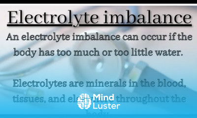 Electrolyte Imbalance