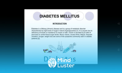 Diabetes Mellitus