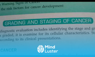 Grading And Staging Of Cancer Gnm 2nd Year MSN 2