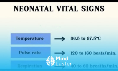 Neonatal Vital Signs