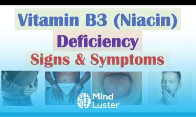 Vitamin B3 Niacin Deficiency Signs Symptoms Skin Hair Gastrointestinal Psychiatric