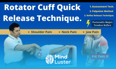 ROTATOR CUFF REFLEX RELEASE TECHNIQUE GET GOOD RESULTS IN SHOULDER PAIN PATIENTS