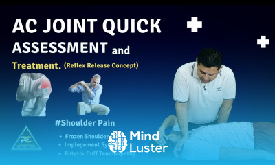 AC JOINT QUICK ASSESSMENT TREATMENT WITH REFLEX RELEASE TECHNIQUE SHOULDER PAIN TREATMENT