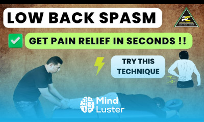 LOW BACK PAIN RELIEF WITH THIS SIMPLE TECHNIQUE LUMBAR SPINE TRACTION TECHNIQUE