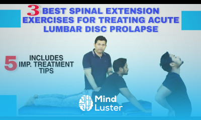 BEST WAY TO PERFORM SPINAL EXTENSION EXERCISES IN ACUTE LUMBAR PIVD Sciatica