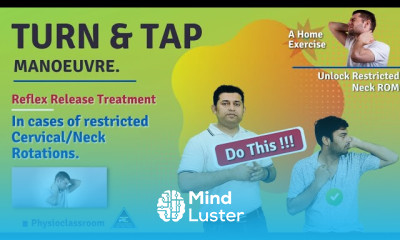 TURN AND TAP MANOEUVRE A HOME EXERCISE FOR NECK PAIN AND STIFFNESS