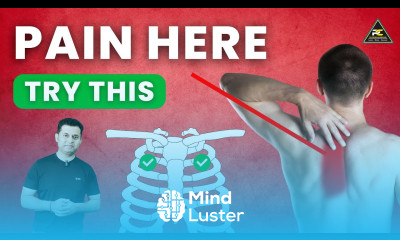 AN EASY HOME EXERCISE TO RELIEVE YOUR SHOULDER BLADE PAIN COMING FROM RIBS GET GOOD RESULTS