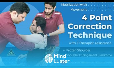 SHOULDER PAIN AND STIFFNESS TREATMENT BY 4 POINT CORRECTION 2 THERAPIST METHOD
