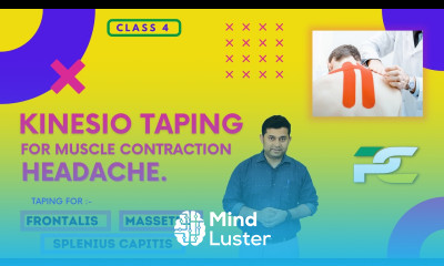 KINESIO TAPING FOR MUSCLE CONTRACTION HEADACHE MANAGE HEADACHE WITH THIS TAPING METHOD