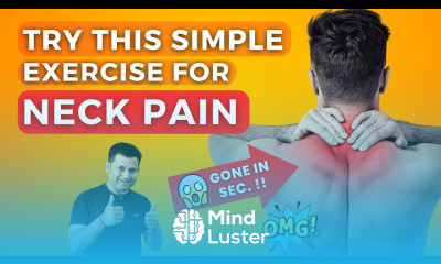 PRONE PILLOW PRESS EXERCISE SAY GOOD BYE TO YOUR NECK AND UPPER BACK PAIN