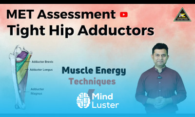 MET ASSESSMENT FOR TIGHT HIP ADDUCTORS MUSCLE ENERGY TECHNIQUE