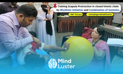UPPER LIMB TRAINING SCAPULA ACTIVATION EXERCISE POST STROKE PHYSIOTHERAPY REHABILITATION