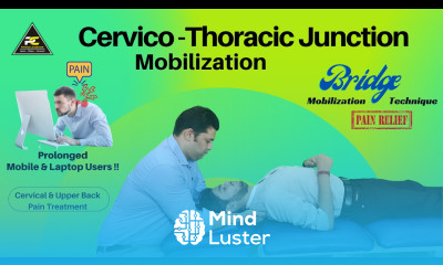 BRIDGE MOBILIZATION TECHNIQUE FOR PAINFUL AND STIFF C7 T1 HELPFUL FOR NECK AND UPPER BACK PAIN