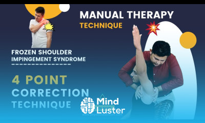 4 POINT CORRECTION TECHNIQUE FOR FROZEN SHOULDER IMPINGEMENT SYNDROME PATIENTS