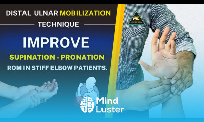 DISTAL RADIO ULNAR JOINT MOBILIZATION TECHNIQUE GAIN SUPINATION PRONATION MOVEMENTS