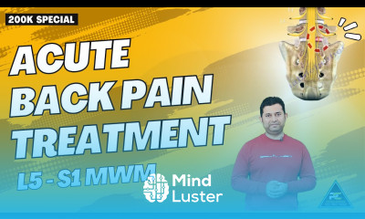 ACUTE BACK PAIN AND STIFFNESS TREATMENT BY L5 S1 MWM TECHNIQUE