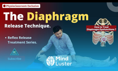 DIAPHRAGM REFLEX RELEASE TECHNIQUE TO RELEIVE LOWER RIB LOW BACK HIP PAIN