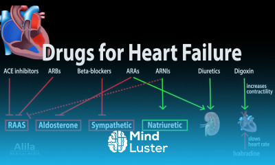 Pharmacology Drugs for Heart Failure Animation