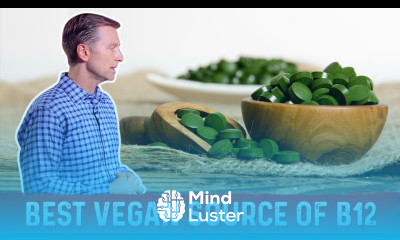 Best Vegan Source of Vitamin B12 – Nori red algae Chlorella Spirulina – Dr Berg