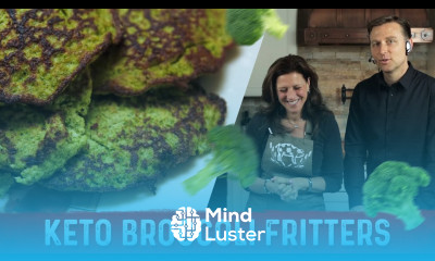 Keto Broccoli Fritters Recipe with Dr Berg Karen
