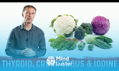 Dr Berg Clears the Confusion Between the Thyroid Cruciferous Vegetables and Iodine