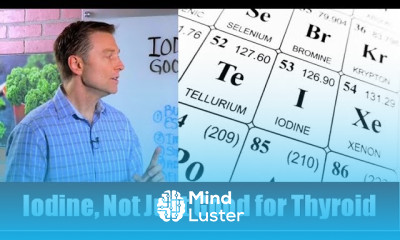 Iodine Benefits Are Beyond Just The Thyroid – Dr Berg on Iodine Deficiency