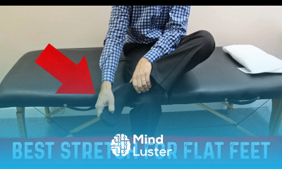 How to Fix Flat Feet – Best Stretch Exercise – Dr Berg