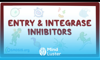 Entry and integrase inhibitors pharmacology