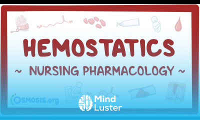 Hemostatics Nursing Pharmacology