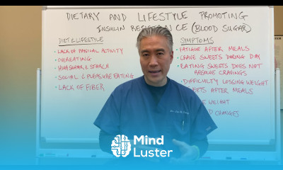 Lifestyle and Dietary Influence Symptoms of Insulin Resistance Pre Diabetes and Diabetes