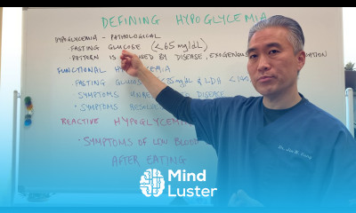 Defining Hypoglycemia Never Properly Addressed in Conventional Medicine