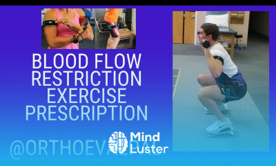 Blood Flow Restriction Exercise Prescription