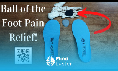 Ball of the Foot Pain Relief with Tread Labs Insoles