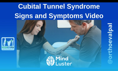 Cubital Tunnel Syndrome Signs and Symptoms