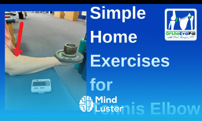 Simple Home Exercises for Tennis Elbow