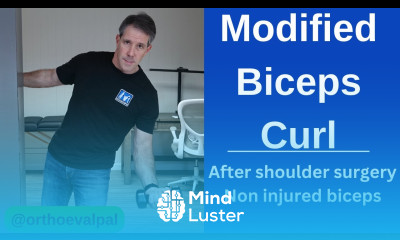 Biceps Curl After Shoulder Surgery