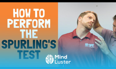 How to Perform the Spurling s Test