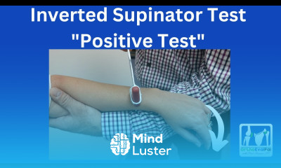 Inverted Supinator Test Positive Test