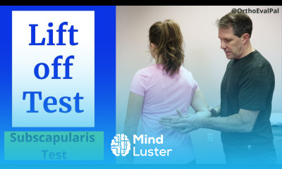 Lift off Test Subscapularis Tear Special Test