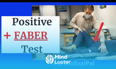 FABER Test Patrick Test Positive