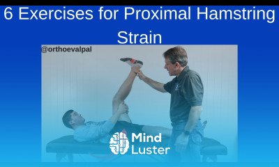 6 Home Exercises for Proximal Hamstring Strain
