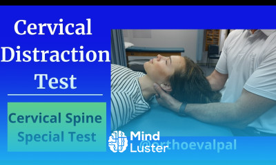 Cervical Distraction Test Special Test for the Neck
