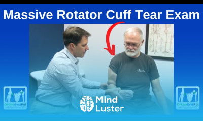 Massive Rotator Cuff Tear PT Exam